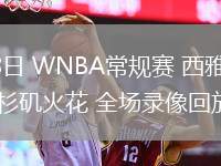 06月18日 WNBA常規(guī)賽 西雅圖風(fēng)暴vs洛杉磯火花 全場(chǎng)錄像回放