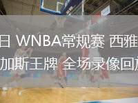 06月21日 WNBA常規(guī)賽 西雅圖風(fēng)暴vs拉斯維加斯王牌 全場(chǎng)錄像回放
